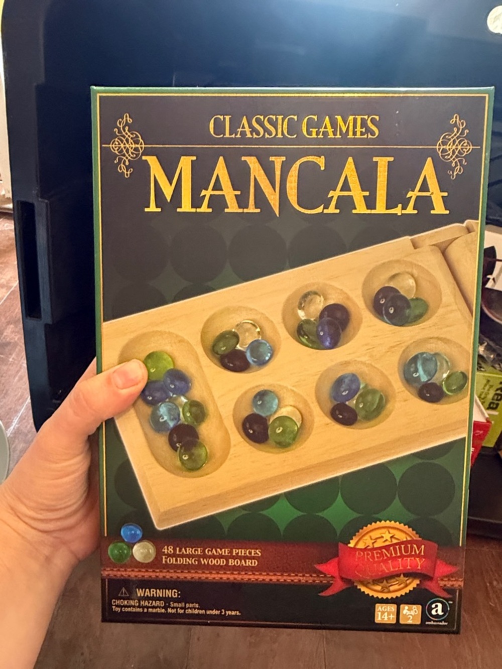 Classic Games Mancala Board Game by